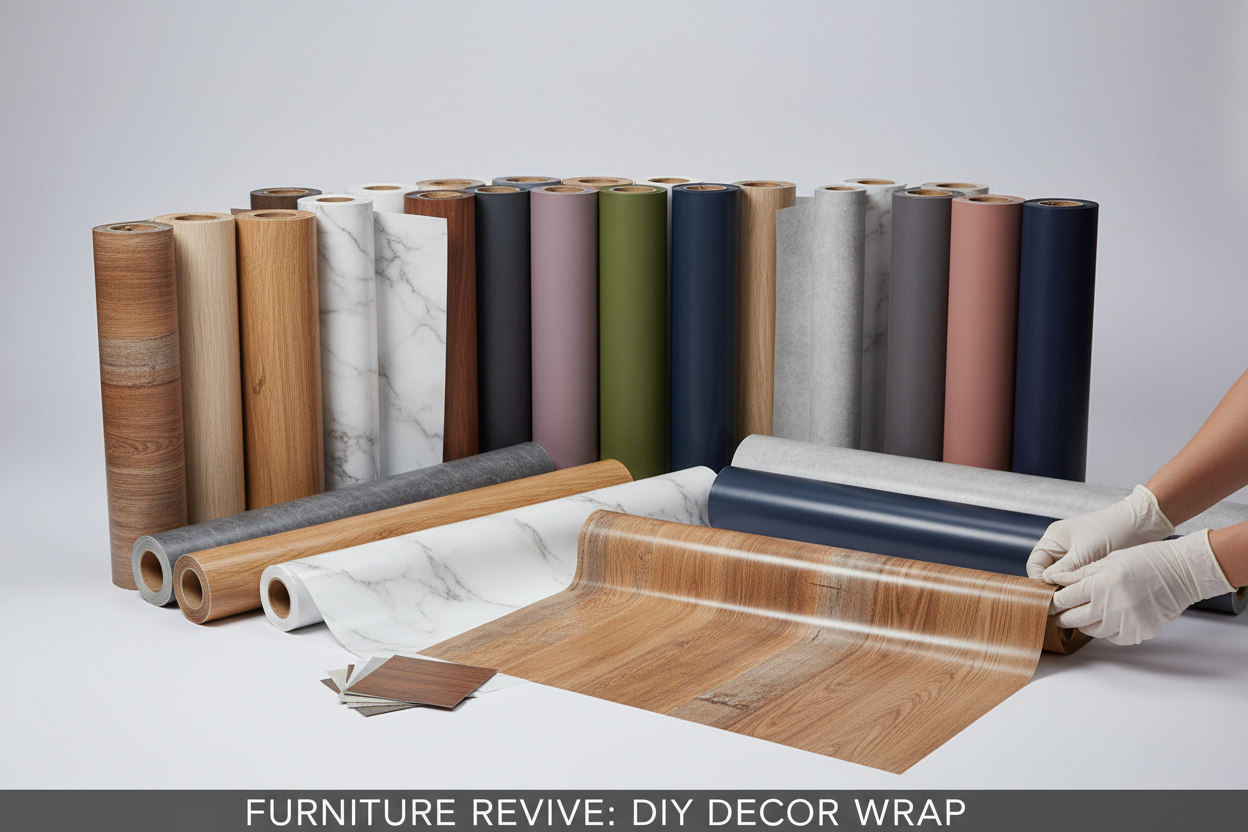 Möbelfolien im Fokus: Wie Sie Ihre Möbel stilvoll und nachhaltig modernisieren