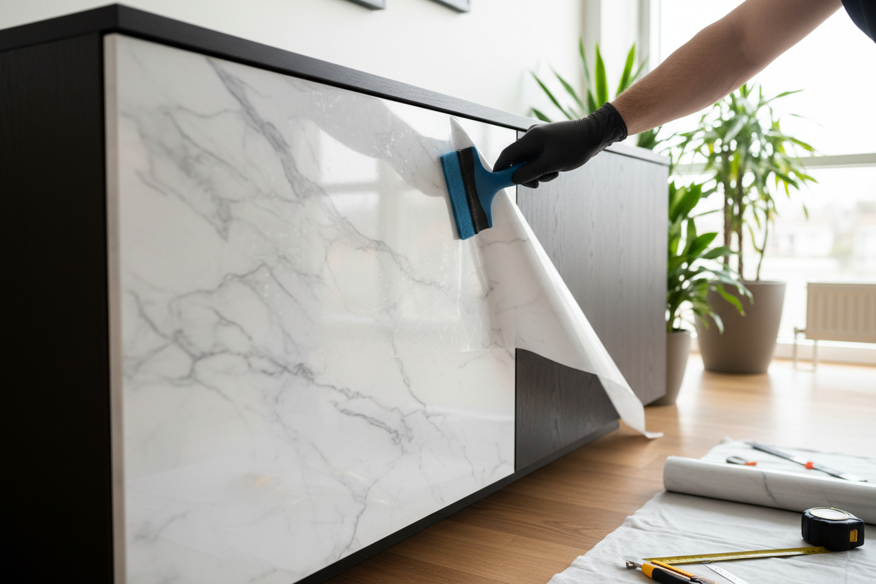 Wie Möbelfolien Ihr Zuhause stilvoll vereinen können