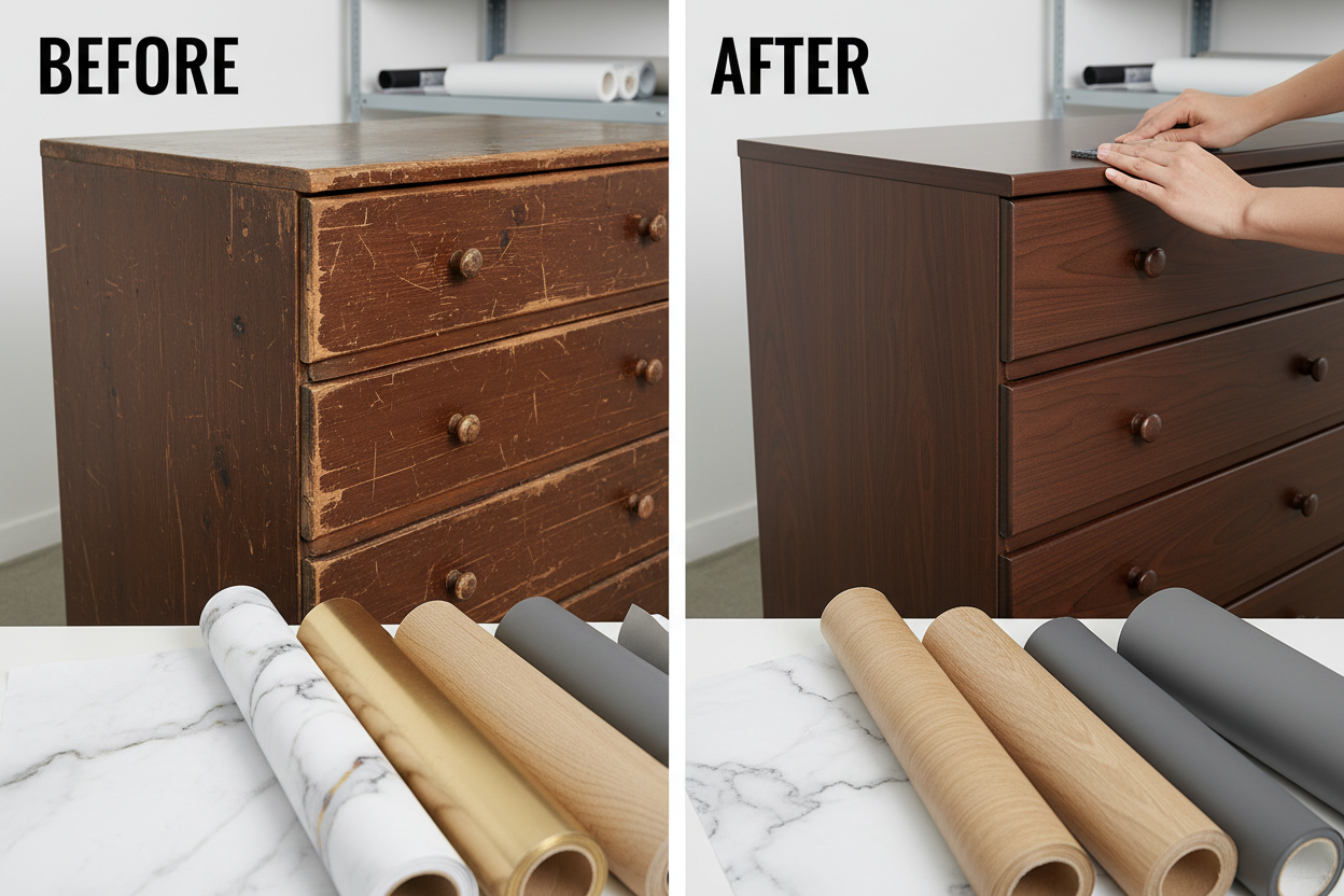 Möbelfolien im Fokus: Schützen Sie Ihre Oberflächen dauerhaft vor Kratzern und Verschleiß