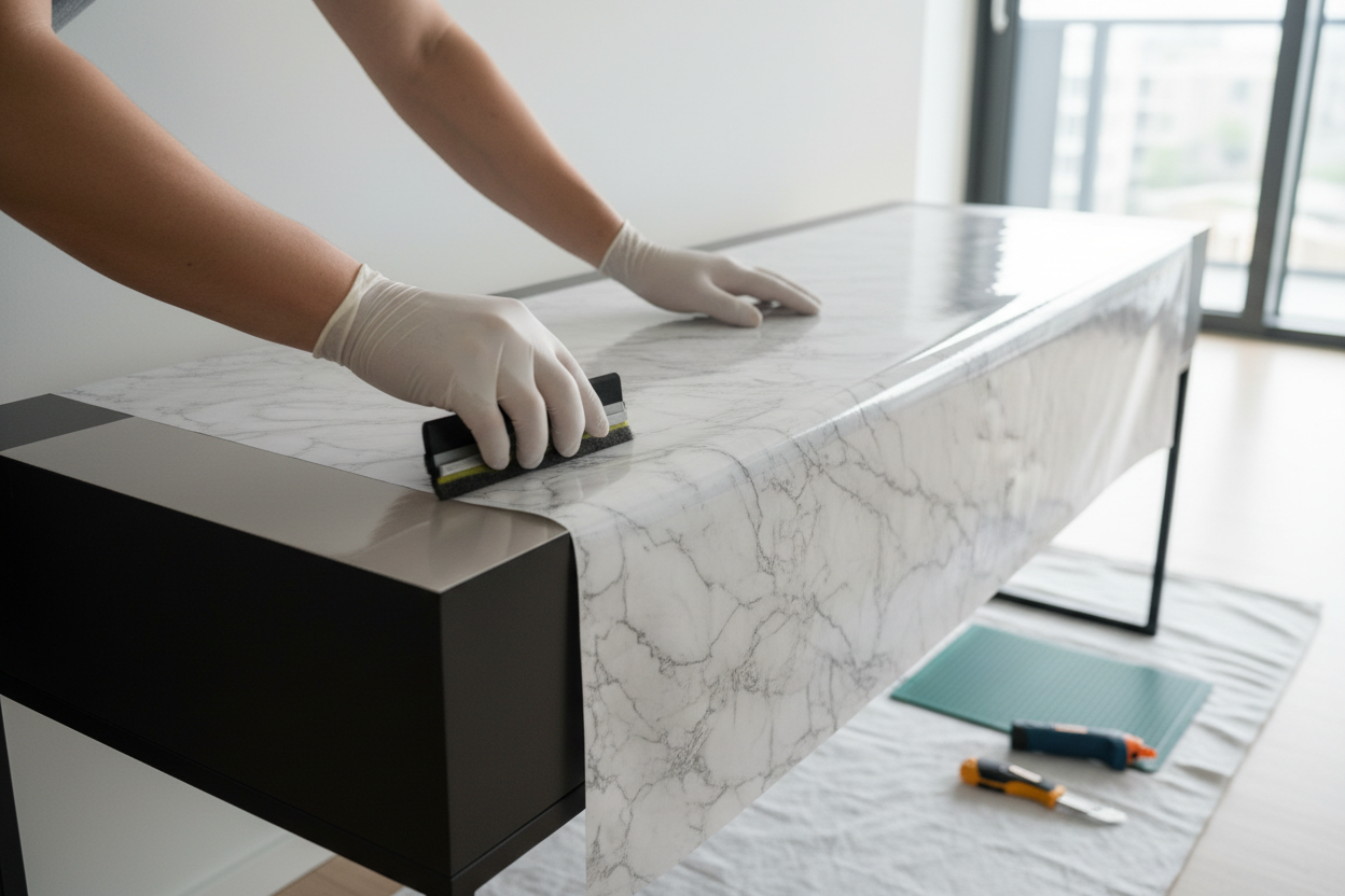 Möbelfolien in matt: Stilvolle Renovierung für Ihr Zuhause