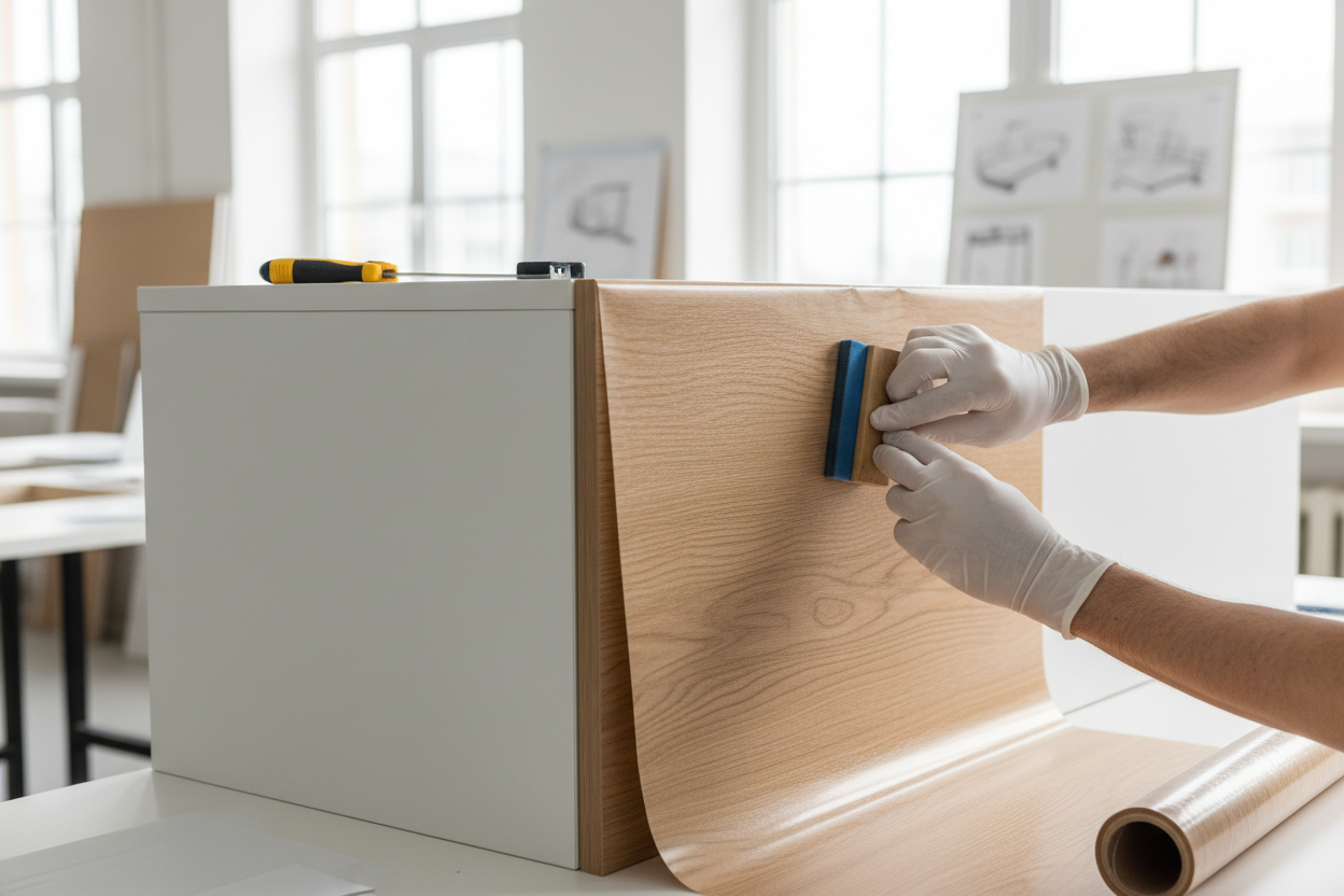 Möbelfolien: Wie frische Strukturen Ihre Oberflächen neu beleben
