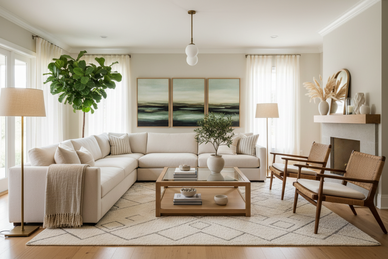 Weniger ist mehr – Räume mit klaren Linien gezielt beruhigen