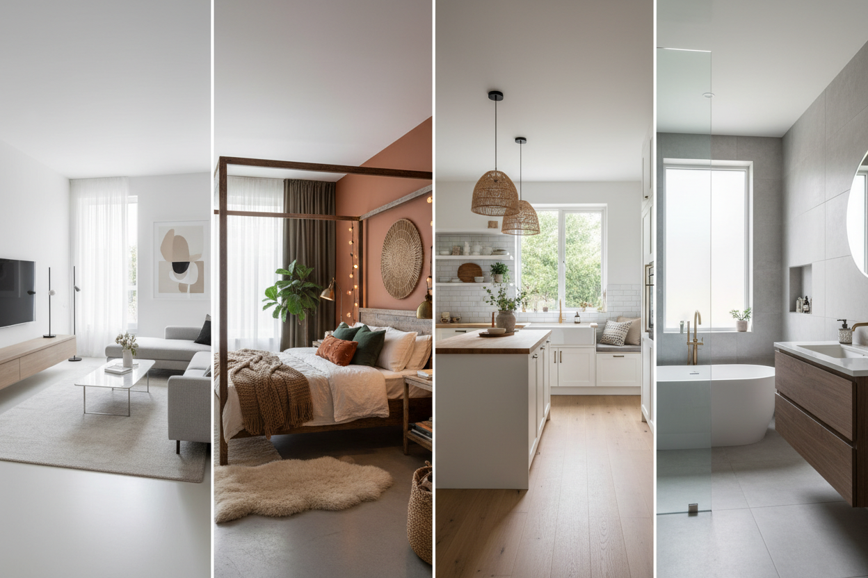 Wie Sie mit Kontrasten Räume wirkungsvoll in Szene setzen