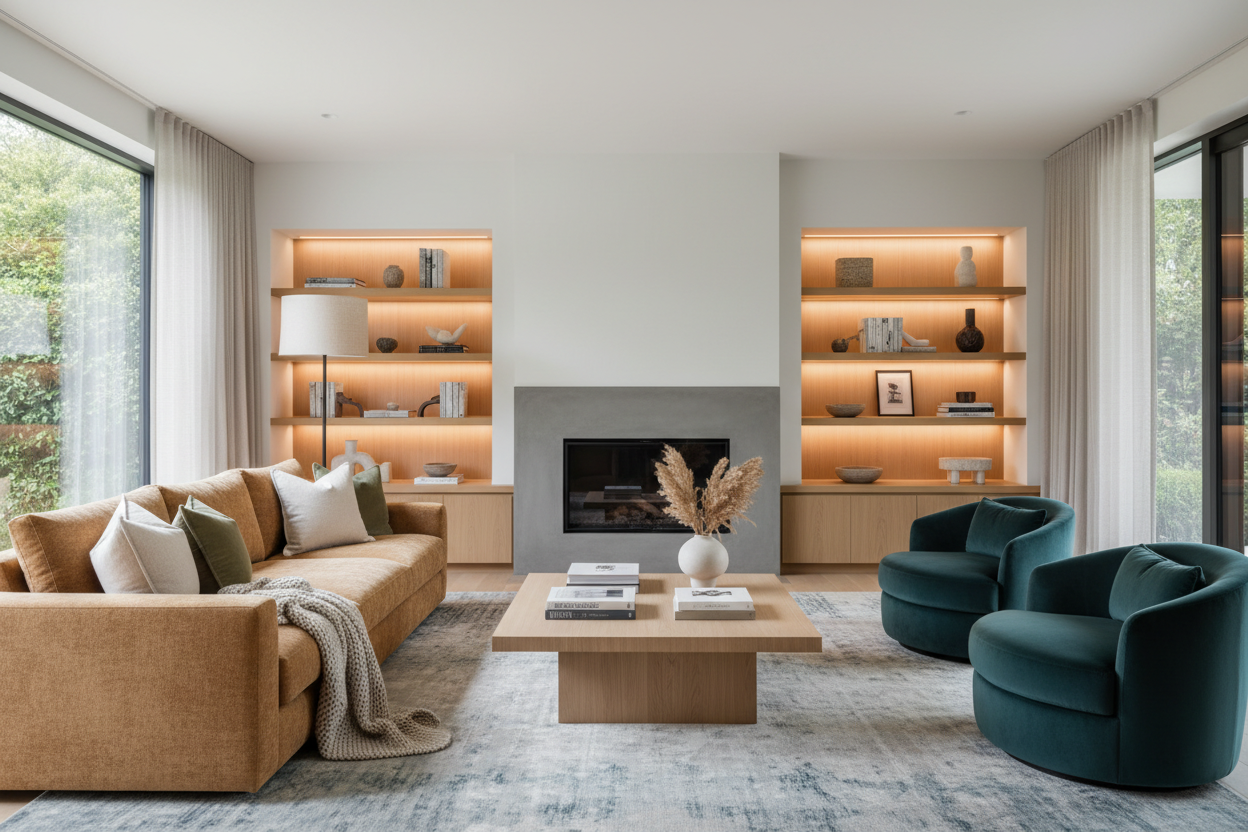 Räume optimal nutzen: Visuelle Akzente für eine klare Raumaufteilung