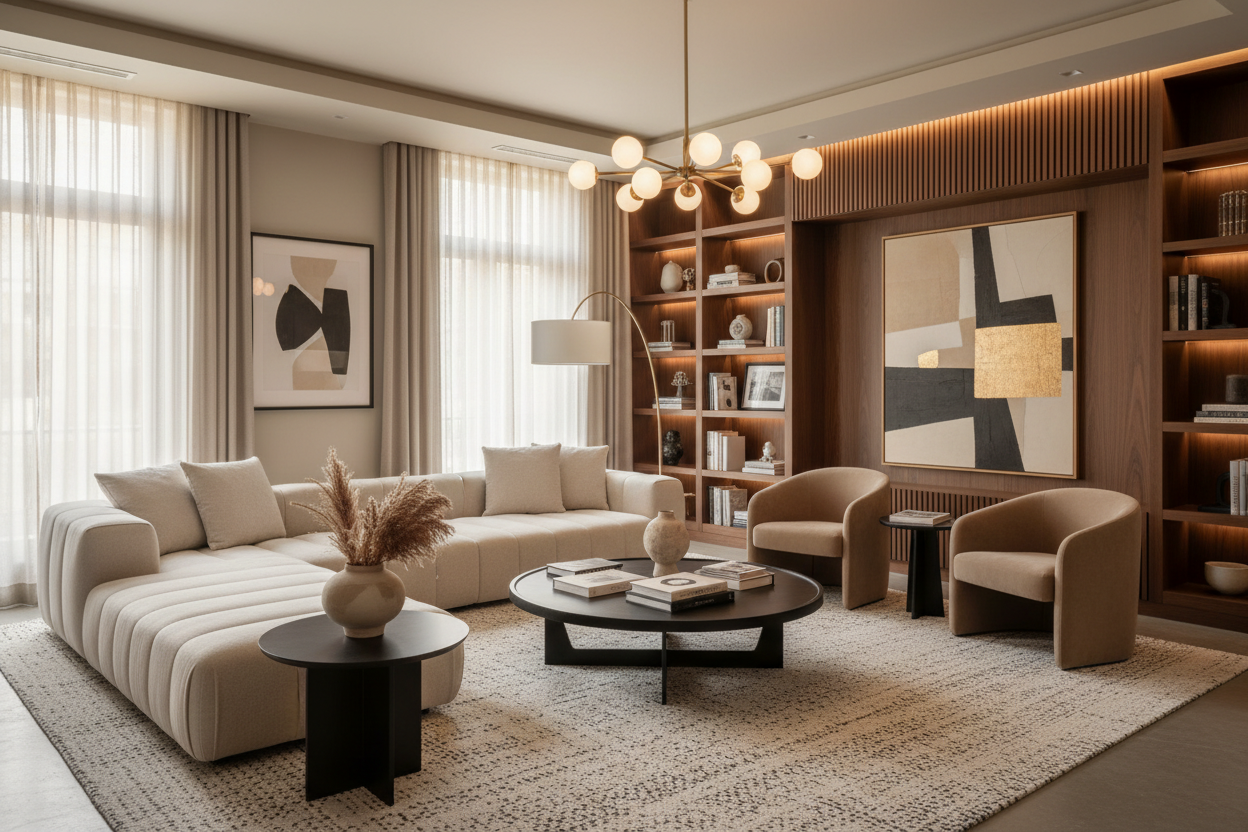 MARAPON: Raumgestaltung durch abgestimmte Farben und Materialien für mehr Harmonie und Funktion