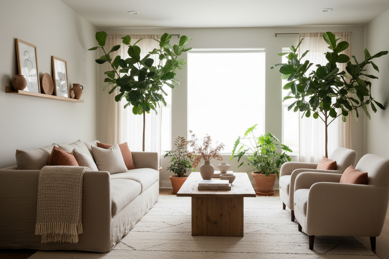 Wie Sie Räume gestalten, die Ruhe, Wärme und Balance ausstrahlen